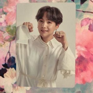 BTS MAP OF THE SOUL TOUR SUGA YOONGI PHOTOCARD